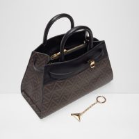 کیف زنانه قهوه‌ای دوشی و دستی VASILIA – ALDO