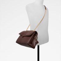 کیف زنانه قهوه‌ای دوشی LARGESOFTPUFF – ALDO