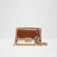 کیف زنانه قهوه‌ای کراس‌بادی BYWORTH – ALDO