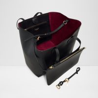 کیف زنانه مشکی دوشی و دستی SALUBRIS – ALDO