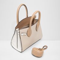 کیف زنانه کرم دوشی و دستی AURALIE – ALDO