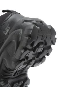 Caterpillar Erkek Siyah Intruder Essential Bağcıklı Kalın Tabanlı Deri Sneaker