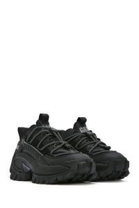 کفش مردانه کاترپیلار مشکی Intruder Max ضخیم بندی جیر چرمی