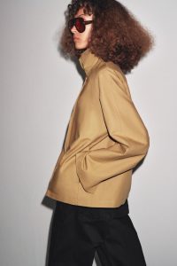 بارانی کوتاه زنانه مینیمال کالکشن ZW زارا – ZARA