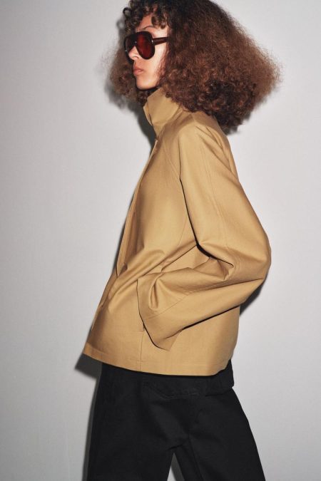 بارانی کوتاه زنانه مینیمال کالکشن ZW زارا – ZARA