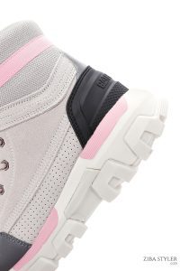 بوت اسپرت زنانه بژ چرم کاترپیلار