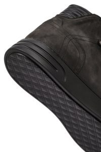 بوت اسپرت نبوک مردانه طوسی دو زیپ زیره ضخیم دری‌مد