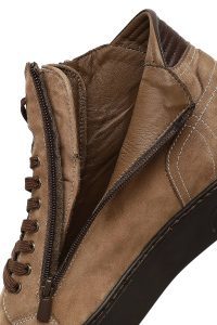 بوت اسپرت نبوک مردانه ویزون دو زیپ زیره ضخیم دری‌مد