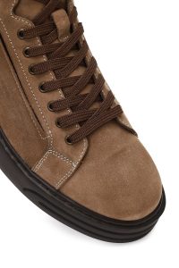 بوت اسپرت نبوک مردانه ویزون دو زیپ زیره ضخیم دری‌مد