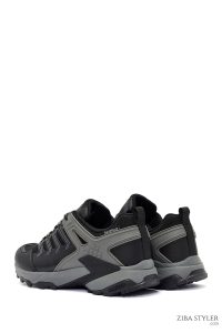 بوت اوتدور مردانه چرمی مشکی ضدآب بندی دری مد