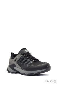 بوت اوتدور مردانه چرمی مشکی ضدآب بندی دری مد