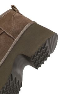 بوت تدی جیر زنانه ویزون زیره ضخیم دری‌مد