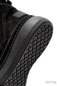 بوت تدی زنانه جیر مشکی دری مد