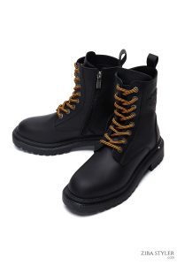 بوت ربل چرم مشکی زنانه هارلی دیویدسون