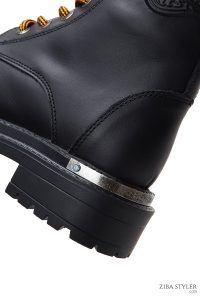 بوت ربل چرم مشکی زنانه هارلی دیویدسون