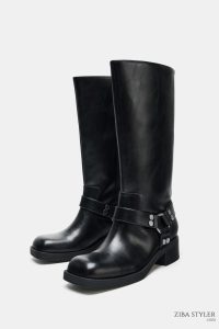 بوت زنانه بایکر زارا – ZARA