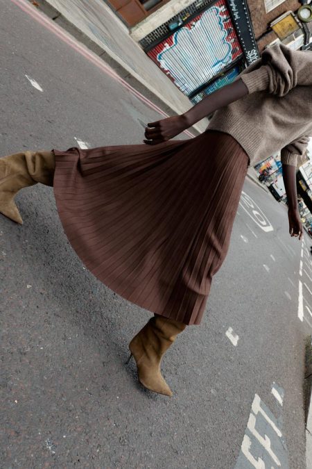 بوت زنانه جیر اسپلیت پاشنه استیلتو زارا – ZARA