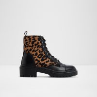 بوت زنانه قهوه‌ای نظامی GOER-IN – ALDO