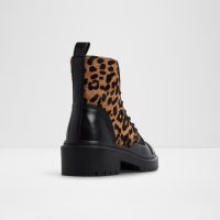 بوت زنانه قهوه‌ای نظامی GOER-IN – ALDO