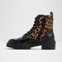 بوت زنانه قهوه‌ای نظامی GOER-IN – ALDO