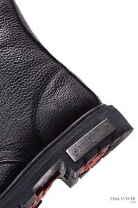 بوت زنانه مشکی هارلی دیویدسون کولمار زیپ دار