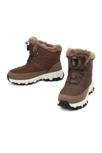 بوت زنانه ویزون بندی زیره ضخیم ضدآب دری‌مد