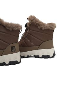 بوت زنانه ویزون بندی زیره ضخیم ضدآب دری‌مد