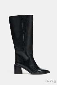 بوت زنانه پاشنه بلند زارا – ZARA