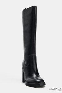 بوت زنانه پاشنه بلند زارا – ZARA