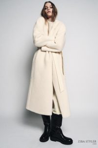 بوت زنانه چرم ضدآب زیره ترک زارا – ZARA