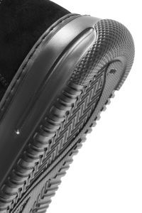 بوت مردانه دو زیپ دار چرم جیر مشکی دری مد