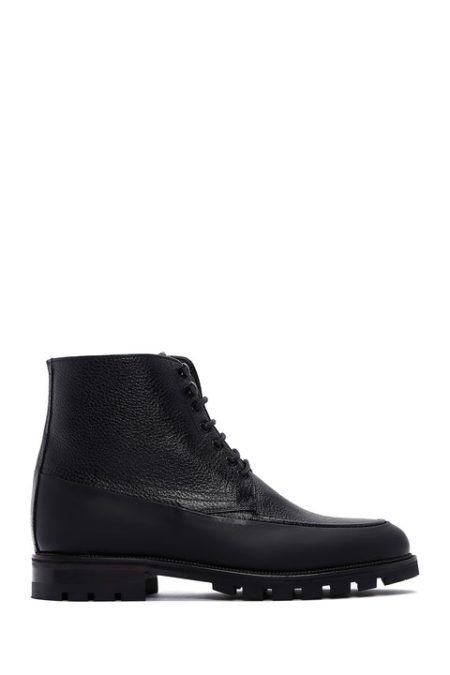 بوت مردانه زیپ دار مردانه مشکی دری مد