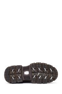 بوت مردانه چرم جیر بژ چلسی دری مد