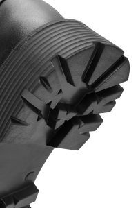 بوت مردانه چرم مشکی زیپ دار دری مد