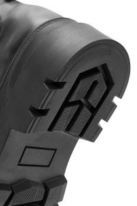 بوت مردانه چرم مشکی چلسی دری مد