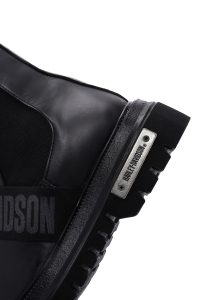 بوت مردانه چرمی مشکی چلسی هارلی دیویدسون