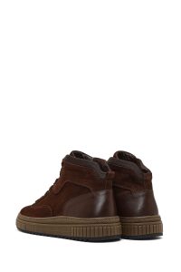 بوت نبوک مردانه قهوه‌ای بندی دری‌مد