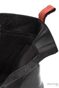 بوت پستال چرمی مشکی زنانه هارلی دیویدسون Jimmy