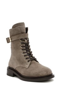 بوت پستچی جیر زنانه ویزون زیپ‌دار دری‌مد