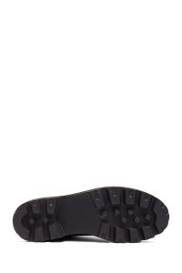 بوت پستچی چرمی زنانه قهوه‌ای زیپ‌دار دری‌مد