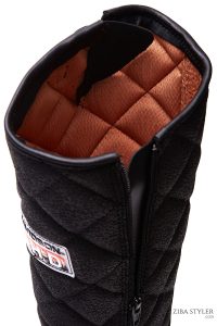 بوت چرم زیپ دار زنانه هارلی دیویدسون مشکی Laconia Hi Zipper