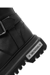 بوت چرمی مشکی زنانه هارلی دیویدسون Sahara زیپ‌دار