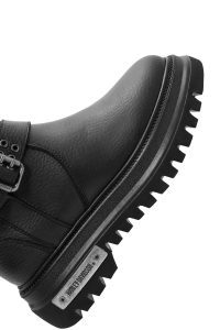 بوت چرمی مشکی زنانه هارلی دیویدسون Sahara زیپ‌دار