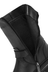 بوت چرمی مشکی زنانه هارلی دیویدسون Sahara زیپ‌دار