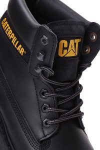 بوت چرمی مشکی مردانه کاترپیلار کلرادو