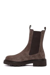 بوت چلسی جیر زنانه ویزون زیره ضخیم دری‌مد