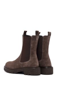 بوت چلسی جیر زنانه ویزون زیره ضخیم دری‌مد