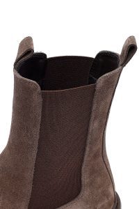 بوت چلسی جیر زنانه ویزون زیره ضخیم دری‌مد