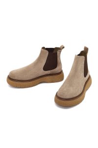 بوت چلسی جیر مردانه ویزون زیره ضخیم دری‌مد