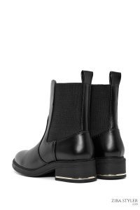 بوت چلسی زنانه مشکی دری مد